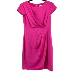 Eliza J Pink Short Sleeve Dress